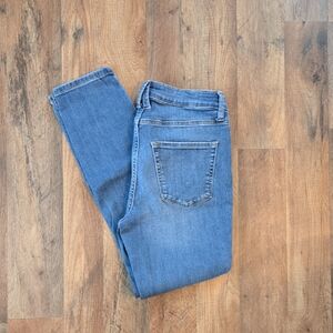 LC Lauren Conrad Curvy Light Blue Skinny Jeans